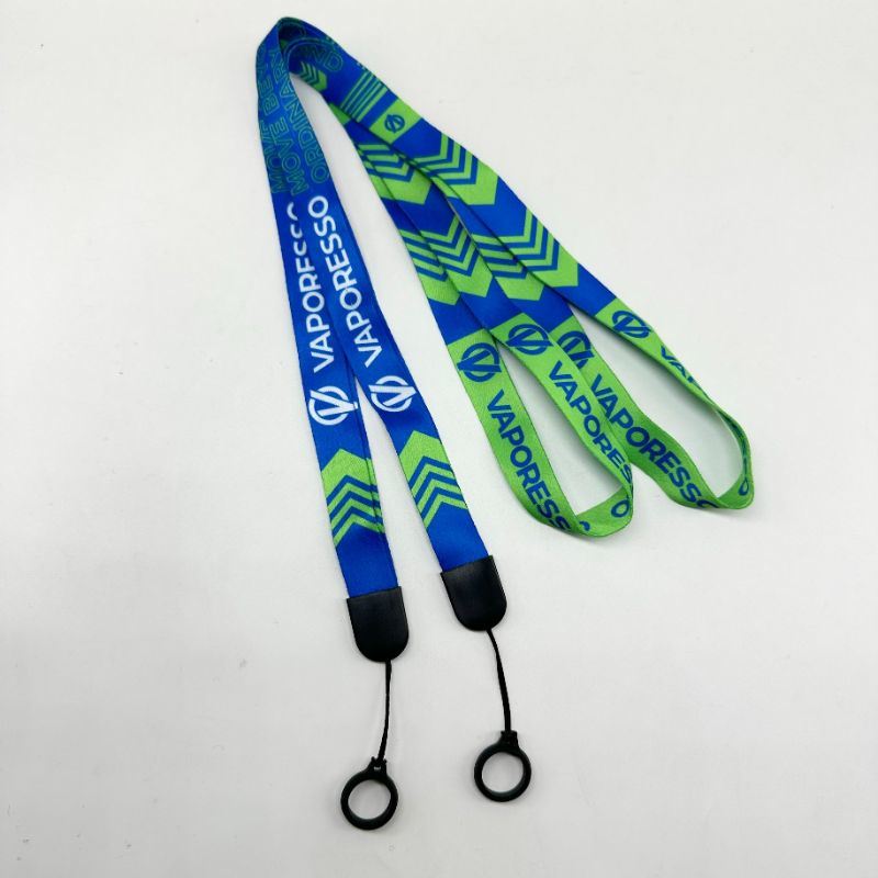 13mm Silicone Hanging Ring Polyester Electronic Cigarette Stick Neck Lanyard