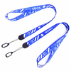 Factory Price 15*900mm Custom Logo Polyester Line Printed Vape Neck Lanyard Rope
