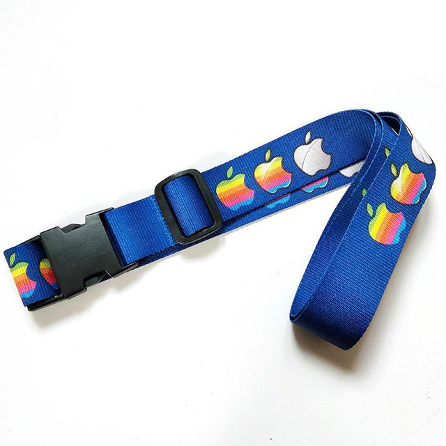 New Cy Polyester 50*1900mm*1.0mm China Screen Printed Strap Promotional Gift Travel Bag Luggage