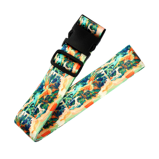 Polyester Luggage Belt Cy 50*1900mm*1.0mm China Keychain Screen Printed Strap
