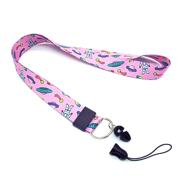 Bottle Heat Transfer Cy 20*900mm China Screen Printing Custom Lanyard