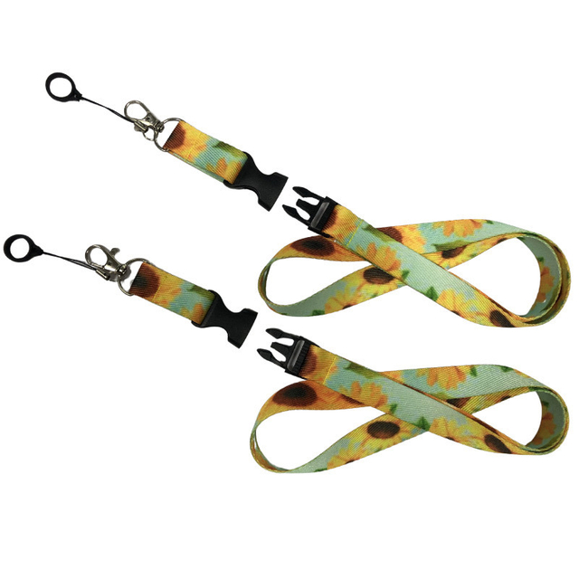 Key Metal Cy 20*900mm China Luggage Belt Logo Transfer Lanyard with Factory Price