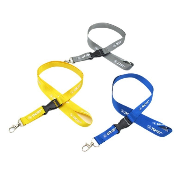 High Quality Logo Polyester Cy 20*900mm China Printed Neck Lanyards Transfer Lanyard