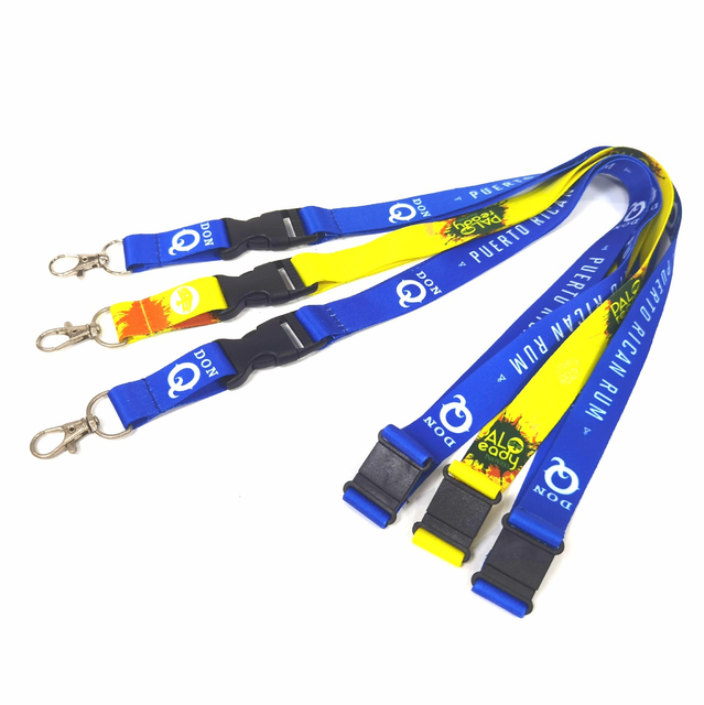 Card Blue Cy 20*900mm China Nylon Key Chain Custom Lanyard with Good Price