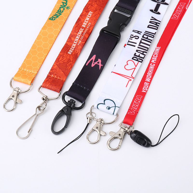 Cheap Price Cy Blue 20*900mm China Nylon Lanyards with Logo Custom Lanyard