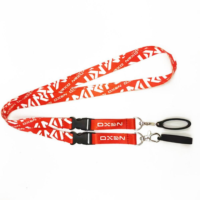 Custom Good Price Polyester Transfer Pringting Electronic Cigarette Stick Vape Lanyard