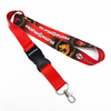 Logo Heat Transfer Printing Cy ID Card Holder Custom Lanyard