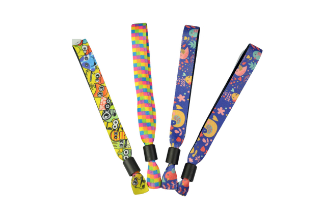 Card Lanyard Heat Transfer Printing Cy Wristband Disposable Mobile Wrist