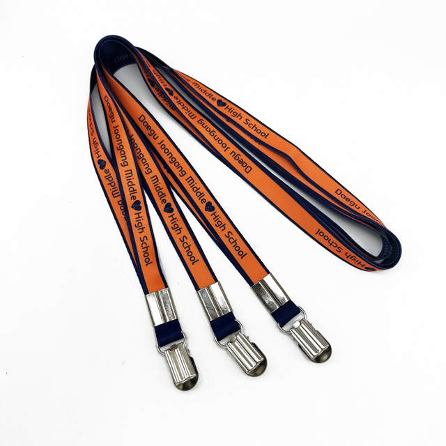 Blue Logo Cy 20*900mm China Key Chain Custom Lanyard with Good Service