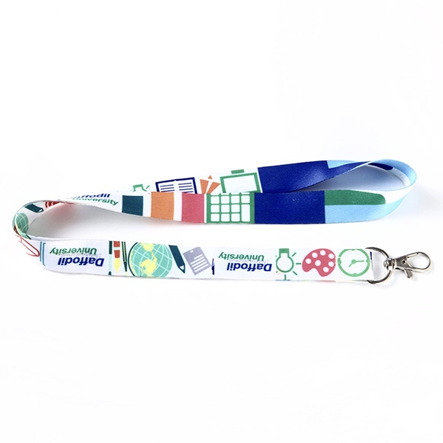 Custom Low-Price Polyester Heat Transfer Printing Promotion Lanyard