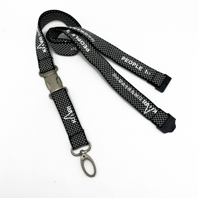 Metal Blue Cy 20*900mm China Lanyards with Logo Custom Lanyard
