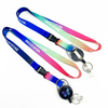 Retractable Badge Reel, Name Badge Holder ID Card Lanyard Printed Logo, Lanyard with Yoyo