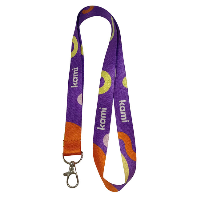 High Quality Custom Logo Sublimation Printed Neck Strap Polyester Lanyard for Promotion Gift