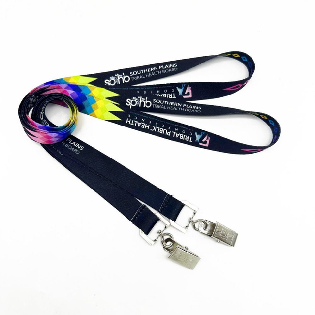 Customized RPET Lanyard, Heat Transfer Printing Lanyard, Metal Hook Lanyard, RPET Material Sublimation Lanyard, Promotional Gift Lanyard