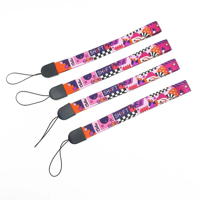 Custom Full Color Transfer Mobile Phone Keychain