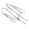 Customized RPET Lanyard, Sublimation Lanyard, Metal Hook Lanyard, RPET Material Sublimation Lanyard, Promotional Gift Lanyard