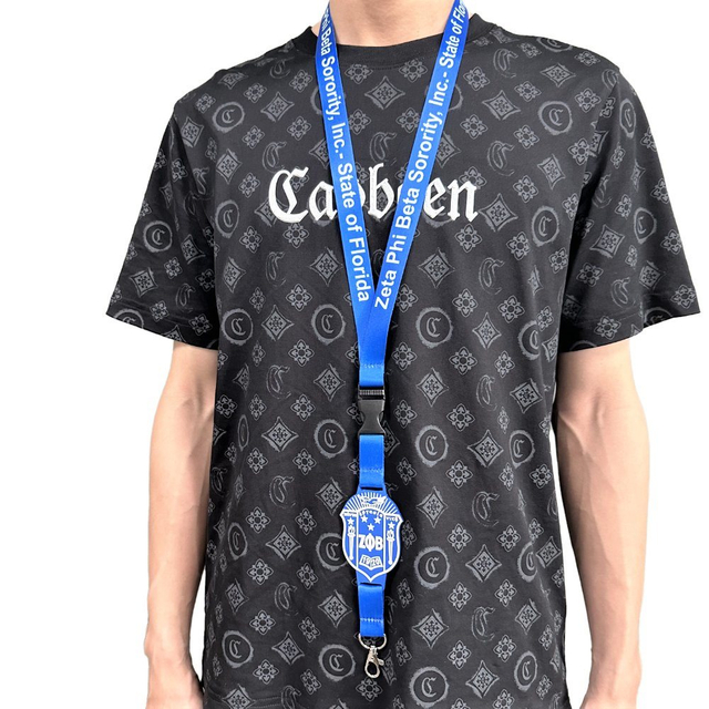 Hot Sales Lanyards with Logo Custom Dye Sublimation Polyester Lanyard with PVC