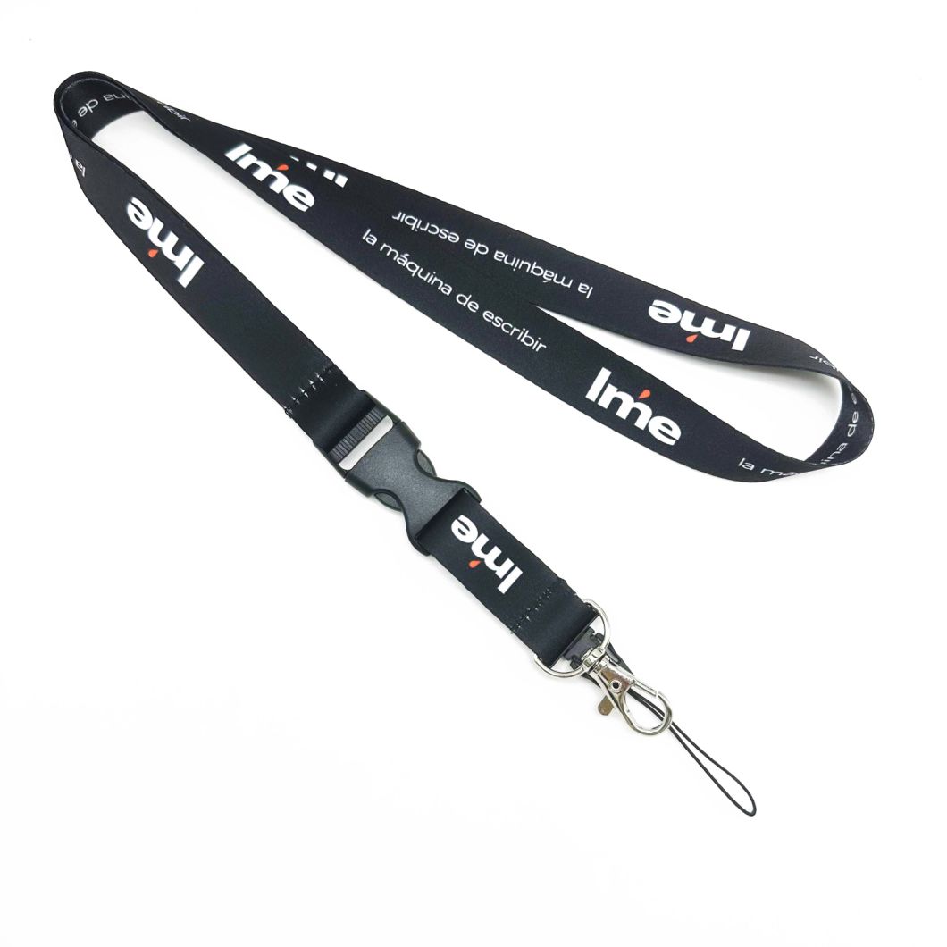 Custom Sublimation Lanyard Strap with Printing Personalize Logo