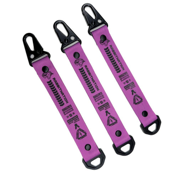 Promotion Gift Custom Logo Keychain Strap Polyester Short Lanyard