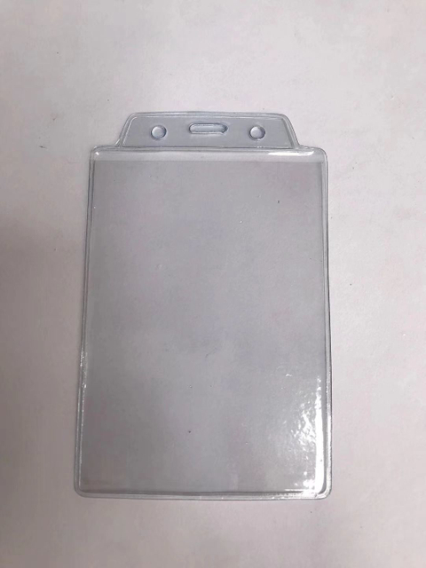ID Card Holder Hot Selling Waterproof Exhibition Card ID Card Holder and Name Badge Holder PVC Plastic Pocket