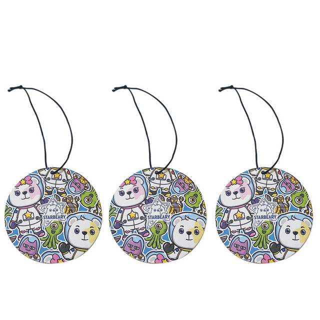 Custom Cute Car Perfume Aromatherapy Promotional Gift Pendant