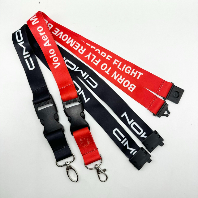 Key Metal Cy 20*900mm China Sublimation ID Card Custom Lanyard Hot Sale
