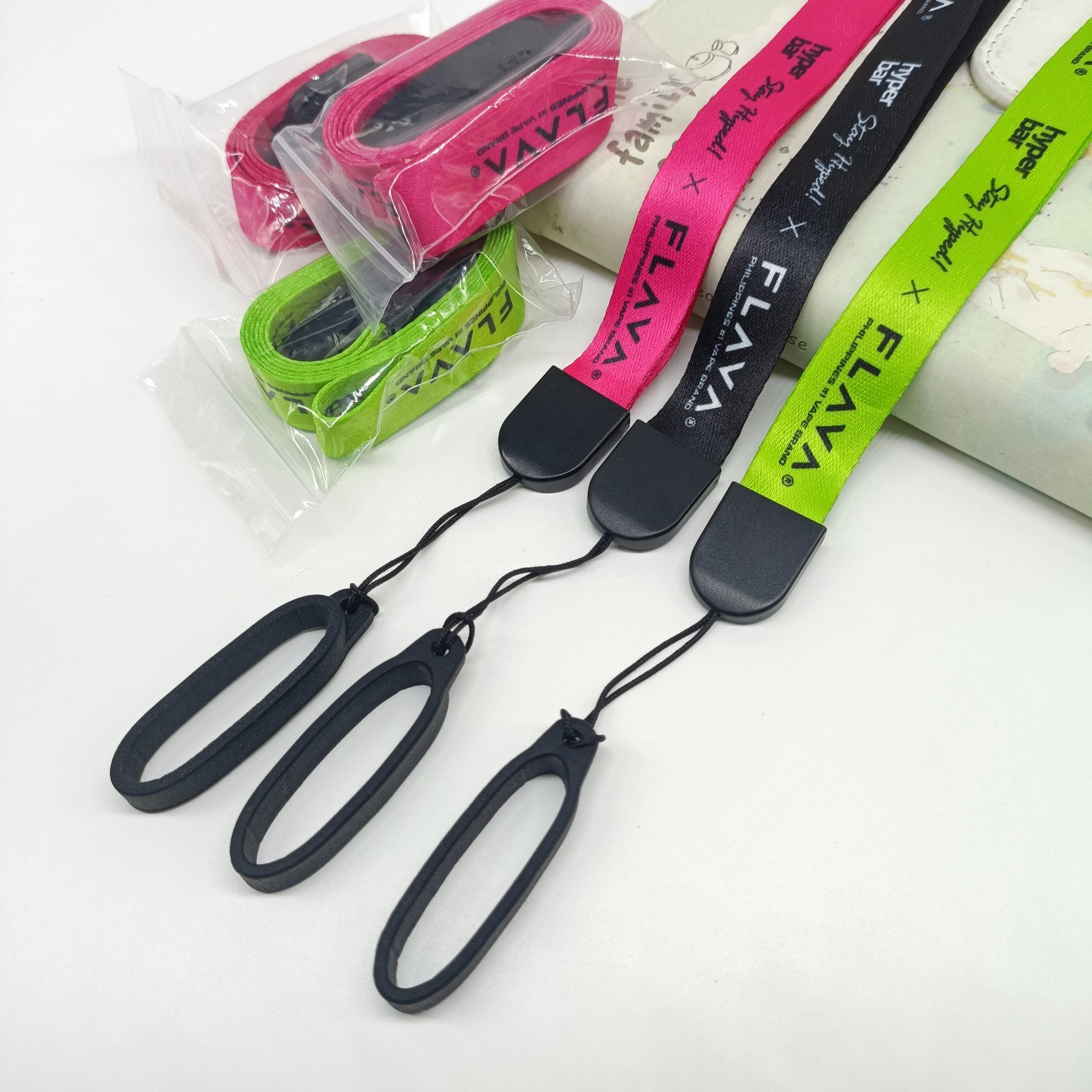 15*900mm Neck Line Printed Vape Electronic Cigarette Stick Lanyard with Good Price