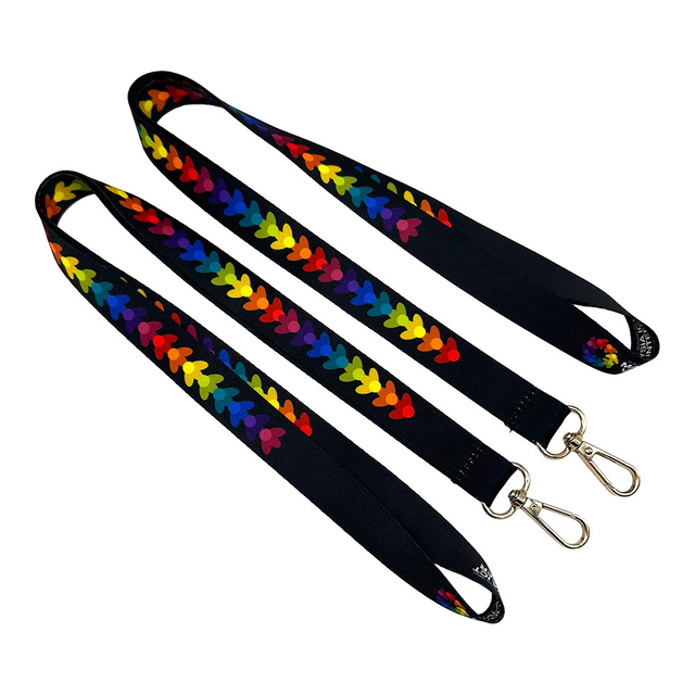 Custom High Quantity Buckles of Metal Polyester Nylon Mobil Phone Lanyard