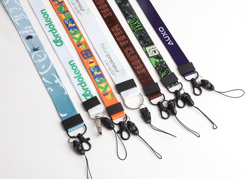 2021 Mobile Phone Blue Cy 20*900mm China Custom Keychain Printed Transfer Lanyard