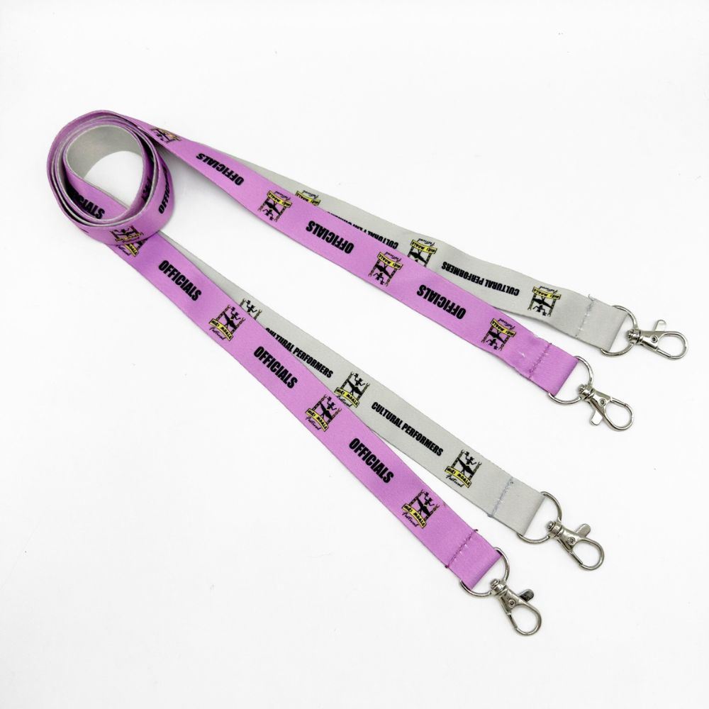 Custom Polyester Heat Transfer Printing Neck Lanyard