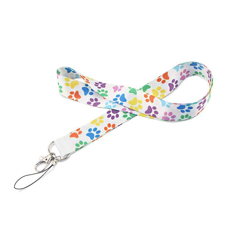 Metal Business Cy 20*900mm China Logo ID Card Holder Printed Lanyard in