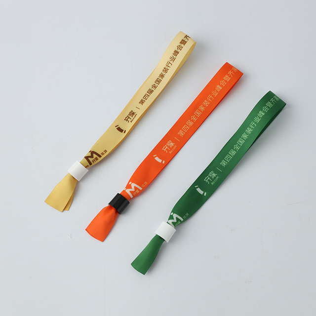 Polyester Business Cy Express Delivery 15*350mm Wristband Disposable Mobile Wrist