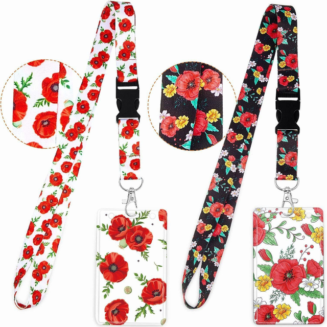Polyester Card Cy 20*900mm Lanyards with Logo Custom Transfer Lanyard
