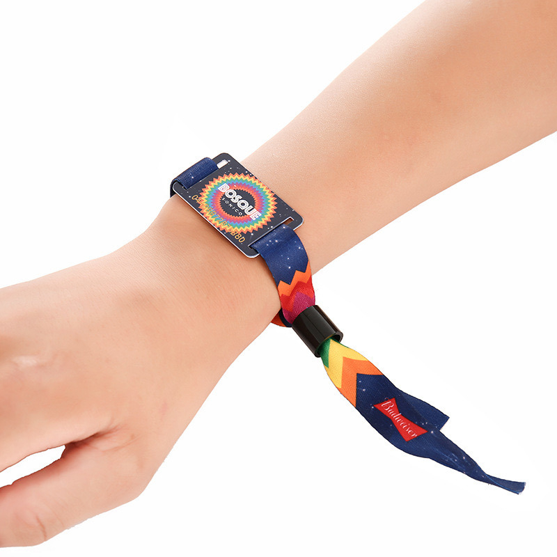 Polyester Logo Cy Express Delivery Key Chain Disposable Mobile Wrist