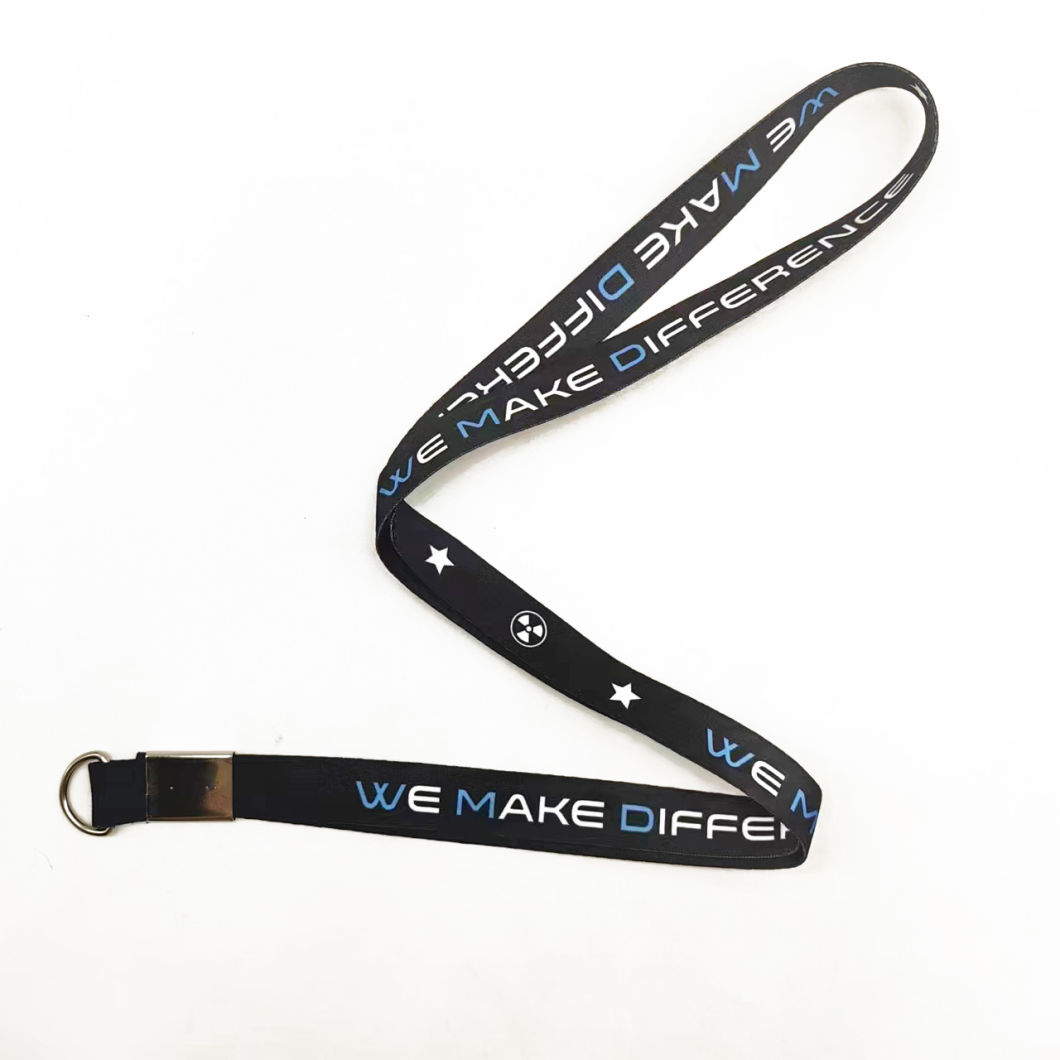 Custom Polyester Nylon Sublimation Promotion Lanyard
