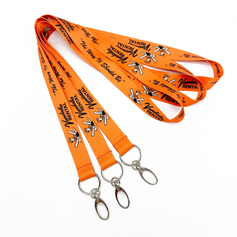 Blue Polyester Cy 20*900mm China Neck Promotional Gift Transfer Lanyard with Good Service