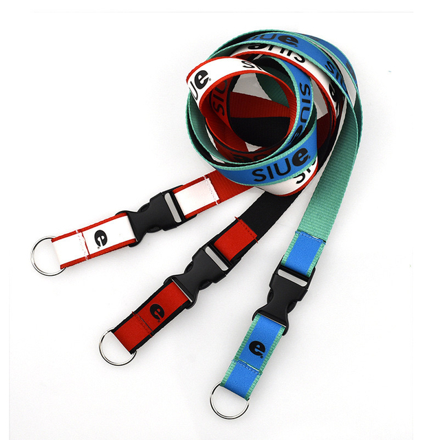 Polyester Card Cy 20*900mm China Keychain Accessories Screen Printing Custom Lanyard New