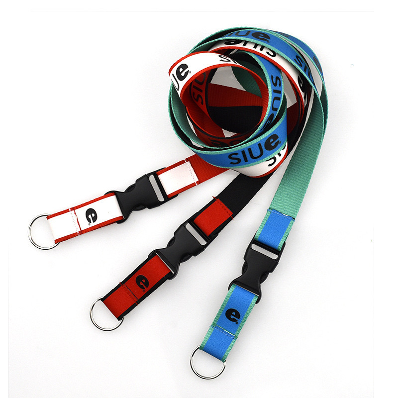 Polyester Card Cy 20*900mm China Keychain Accessories Screen Printing Custom Lanyard New