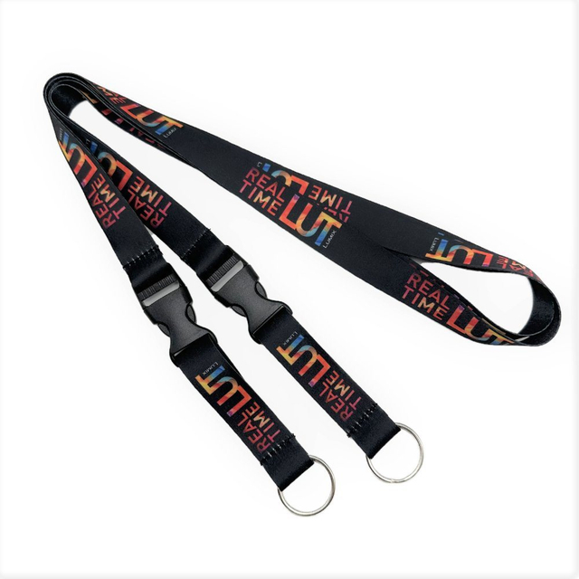 Promotional Lanyard with Key Ring, Neck Strap with Woven Logo, Gift Lanyard, Logo Lanyard