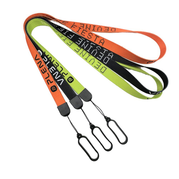 Custom Electronic Smoke Rope Lighter Tobacco Hang Phone Printing E-Cigarettes Black White Energy Vape Lanyard with Heat Transfer Logo and 40mm Silicon Ring