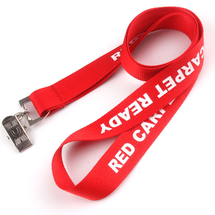 Custom Pet Screen Printing ID Card Holder Lanyard