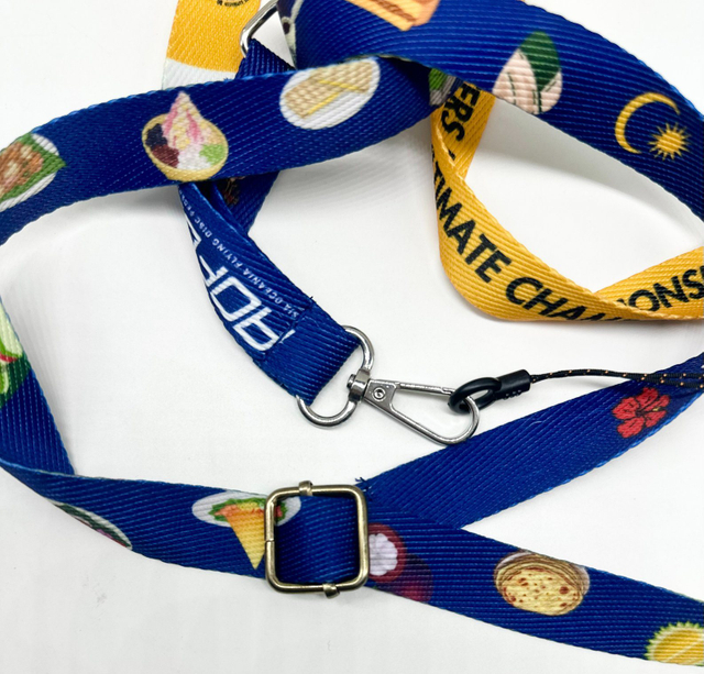 Card 20mm Cy 20*900mm China Key Chain Custom Logo Nylon Transfer Lanyard Hot