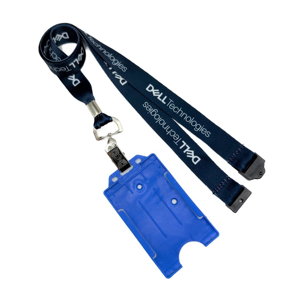 Custom Polyestersublimation Printing ID Card Holder Neck Sports Work Card Exhibitions Custom Lanyard