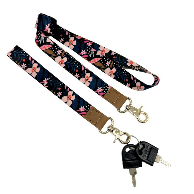 Office Products Mobile Phone Lanyard Polyester Heat Transfer Lanyard