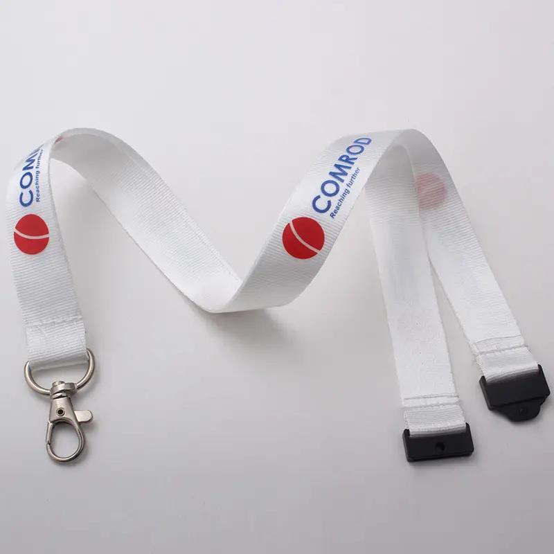 No Minimum Order Cheap Custom Polyester Sublimation Printed Logo Colorful Lanyard